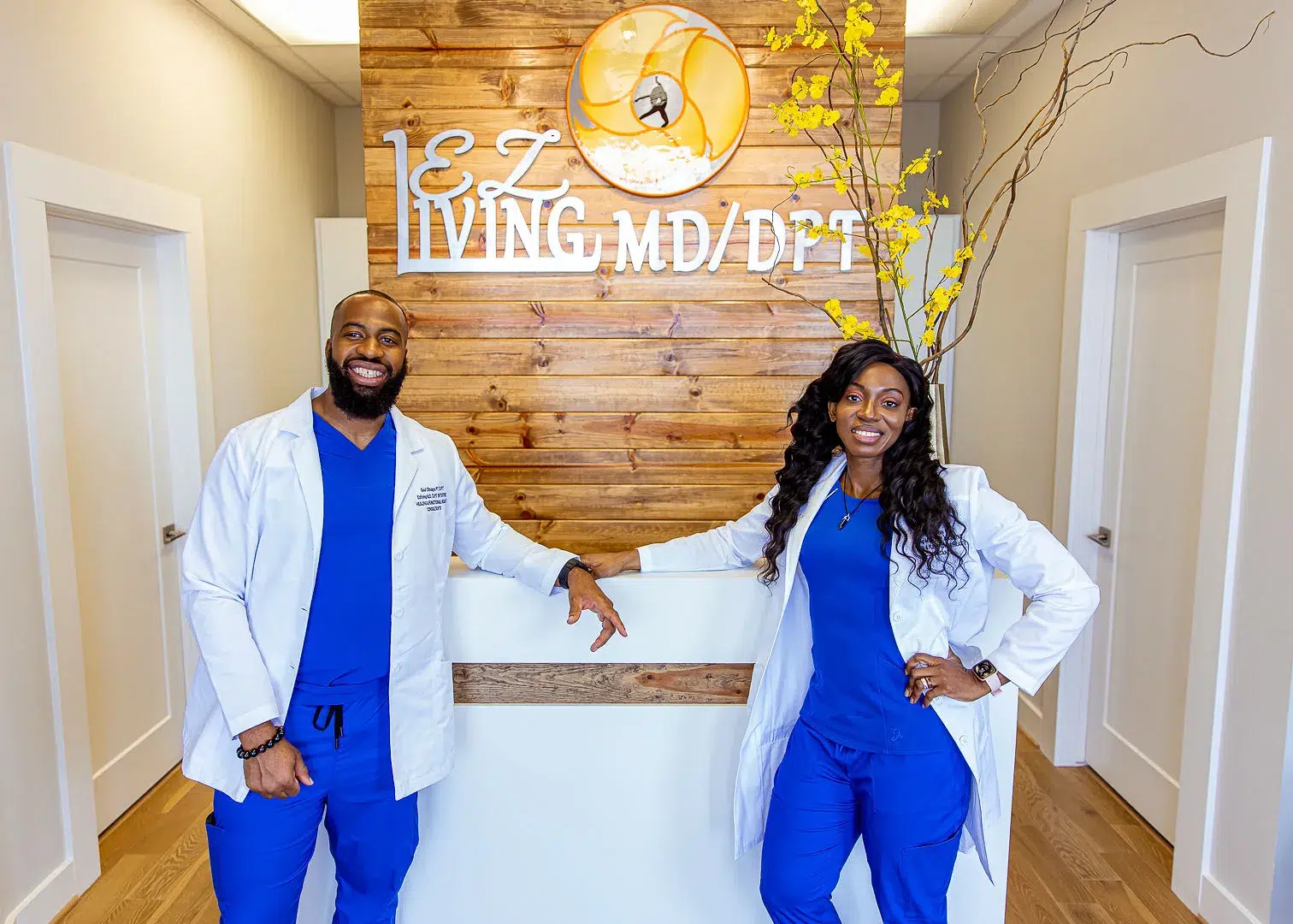 The front office of EzLiving MD DPT Intuitive Healing and Functional Health Consultants, PLLC.